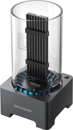Picture of Stacja dokujca Graugear Docking Station dla M.2 NVMe SSD z radiatorem i wentylatorem