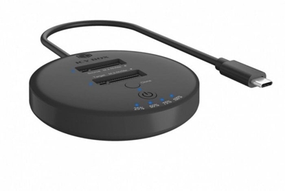 Picture of Stacja klonujca+dockujca dla 2xNVMe M.2SSD IB-1612MCL-C31