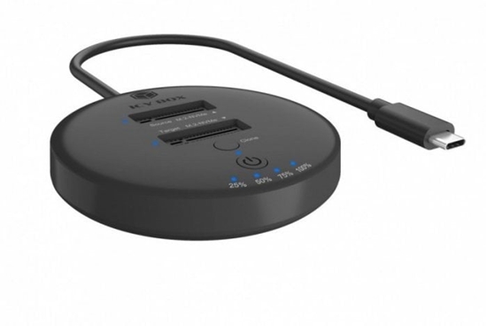 Picture of Stacja klonujca+dockujca dla 2xNVMe M.2SSD IB-1612MCL-C31