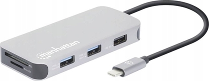 Attēls no Stacja/replikator Manhattan USB-C (130615)