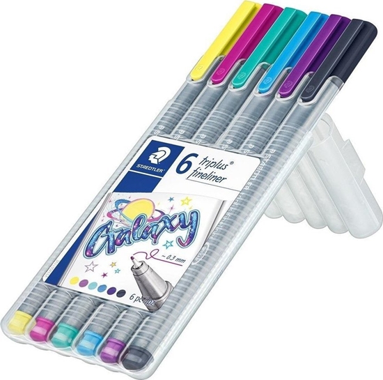Изображение Staedtler Cienkopis Triplus Galaxy 6 kolorów STAEDTLER