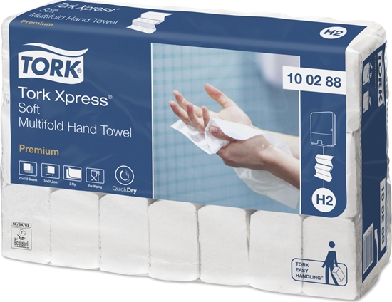 Picture of Staples TORK Rcznik wielopanelowy XPRESS SYSTEM, 21 x 34 cm biay (110 kartek)