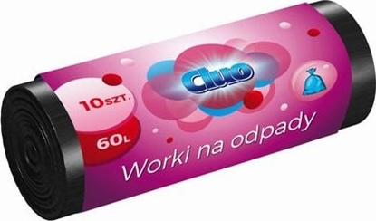 Attēls no Staples Worki na mieci cluo ldpe 60l czarne 10/rol