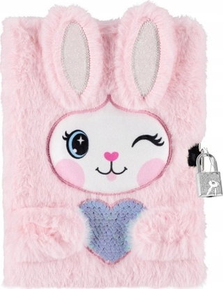 Picture of Starpak PAMIETNIK PLUSZ ZAM A5/64K RABBIT&HSTK PBH12/48