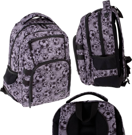 Picture of Starpak PLECAK STK FOOTBALL GREY PB 1/12