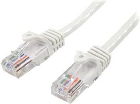 Picture of StarTech RJ-45 Cat5e mski-mski 0,5m biay (45PAT50CMWH)