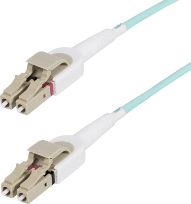 Picture of StarTech StarTech 450FBLCLC5SW kabel optyczny 5 m LC LOMM OM4 Kolor Aqua