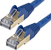 Picture of StarTech Cable StarTech Cat6a RJ-45 5m M/M Blue