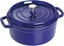 Attēls no Staub Round Cocotte, 26cm cast iron, dark blue