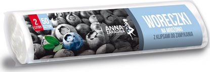 Picture of Stella ANNA ZARADNA Woreczki na mroonki 2L 1op.-50szt. opakowanie z klipsami