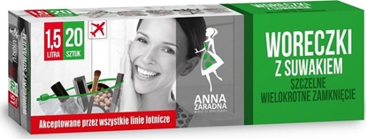 Picture of Stella ANNA ZARADNA Woreczki z suwakiem 1.5L - pudeko 1op.-20szt