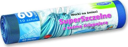 Attēls no Stella Pack STELLA PACK Worki na mieci superszczelne z tam 60 L, 10 sztuk na rolce
