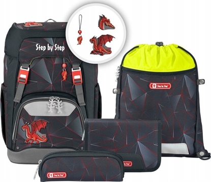 Изображение Step by Step PLECAK SZKOLNY GRADE SET 5 CZ. "DRAGON DRAKO"