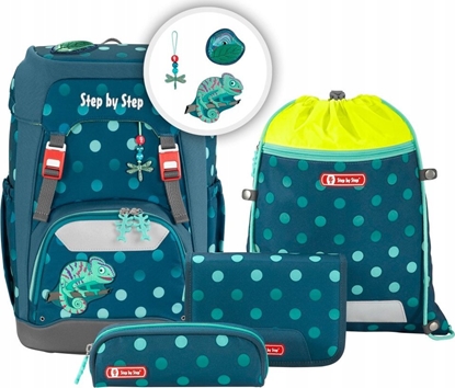 Изображение Step by Step STEP BY STEP PLECAK SZKOLNY GRADE SET 5 CZ. "TROPICAL CHAMELEON"