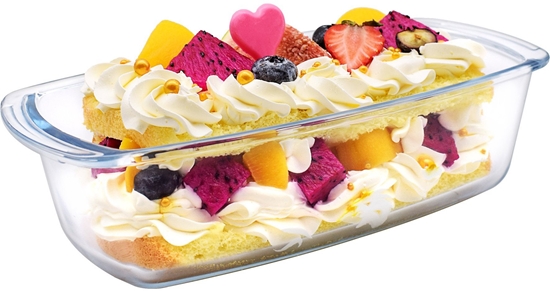 Picture of Stikla maizes forma Borosilicate Glass 27x14x7cm 1 8L 8006043023275