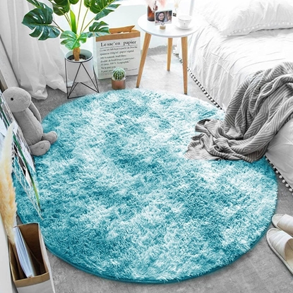 Picture of Strado Dywan okrgy Ombre Strado 150x150 OmbreBlue (Jasny Niebieski) uniwersalny