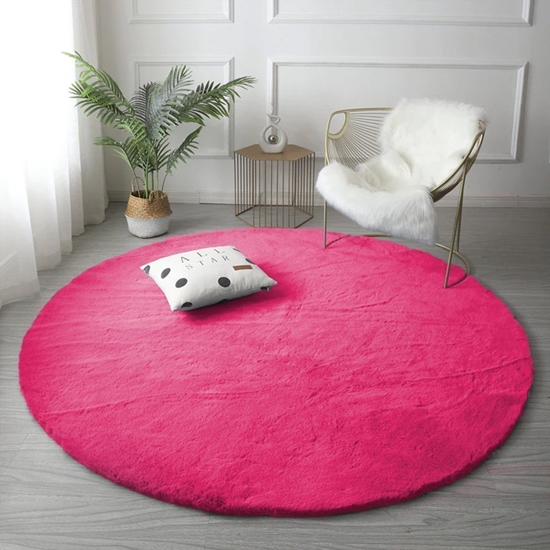 Picture of Strado Dywan okrgy Rabbit Strado 150x150 HotPink (Róowy)