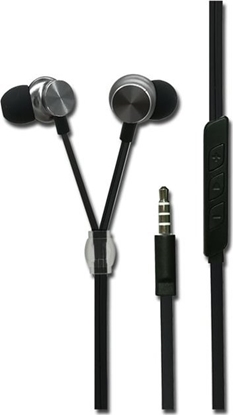Picture of 2GO In-Ear Stereo-Headset "Luxury" Zipper-Style  anthrazit