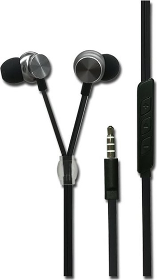 Picture of 2GO In-Ear Stereo-Headset "Luxury" Zipper-Style  anthrazit