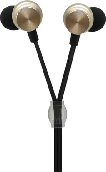 Picture of 2GO In-Ear Stereo-Headset "Luxury" Zipper-Style  gold