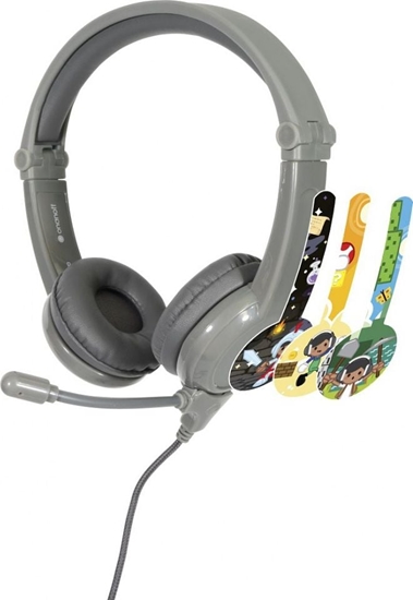 Изображение Suchawki BuddyPhones Galaxy 3+ Szare (BP-GALAXY-GREY)