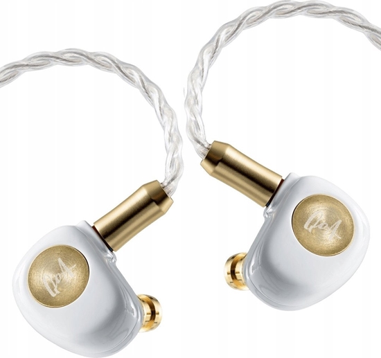 Picture of Suchawki Queen of Audio Queen of Audio (QoA) Gimlet  IEM z przetwornikiem dynamicznym LCP - Pearl White