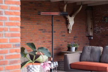 Attēls no SUNRED Heater RD-DARK-25S, Dark Standing Infrared, 2500 W, Black, IP55