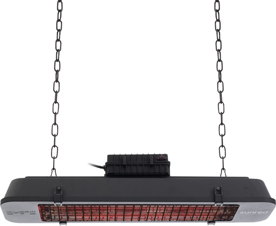 Picture of SUNRED Heater RD-DARK-VIN25H, Dark Vintage Hanging Infrared, 2500 W, Black, IP44