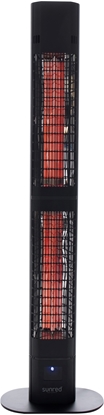 Attēls no SUNRED | Heater | RD-DARK-3000L, Valencia Dark Lounge | Infrared | 3000 W | Black | IP55
