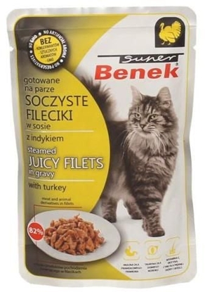Picture of Super Benek Super Benek Saszetka Filet W Sosie Z Indykiem 85g