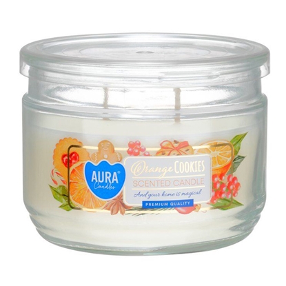 Picture of Svece arom. Aura Orange 30h, ar diviem degļiem