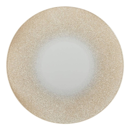 Picture of Svečturis paliktnis 4Living Spogulis glitter apaļš 20cm zelt