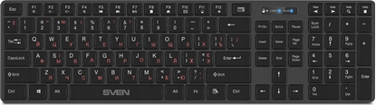 Picture of SVEN KB-E5300W graphite klawiatura bezprzewodowa