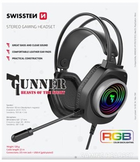 Picture of Swissten Gunner RGB Spu Austias