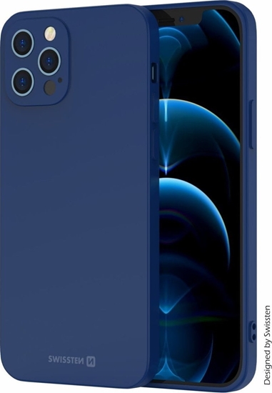 Изображение Swissten Soft Joy Case Apple IPhone 14 Pro Blue