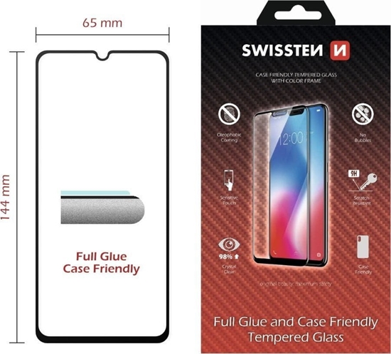 Picture of Swissten Full Face Tempered Glass for Apple iPhone 15