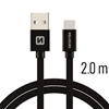 Picture of Swissten Textile Universal Quick Charge 3.1 USB-C Data and Charging Cable 2m
