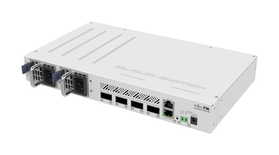 Изображение Switch|MIKROTIK|CRS504-4XQ-IN|Rack 1U|1x10Base-T / 100Base-TX|4xQSFP28|CRS504-4XQ-IN