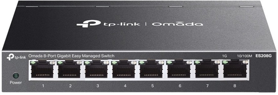 Picture of Switch|TP-LINK|Omada|ES208G|Type L2|ES208G