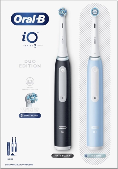 Picture of Szczoteczka Oral-B iO Series 3 Duo Black/Blue