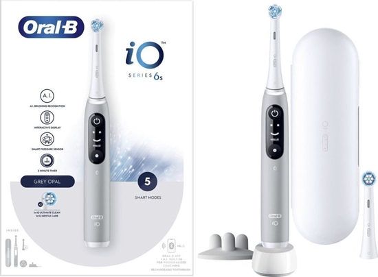 Picture of Szczoteczka Oral-B iO Series 6 Grey Opal + dodatkowa kocówka