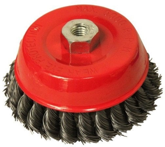 Picture of Szczotka druciana czoowa pleciona 125mm/5"M14(30)