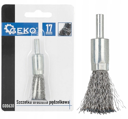Attēls no Szczotka druciana pdzelkowa pleciona, drut skrcany 17mm (400)