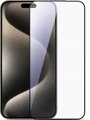 Attēls no Szko hartowane Joyroom JR-MLG0278 2.5D HD Dustproof z czarn ramk na iPhone 15 Plus/16 Plus