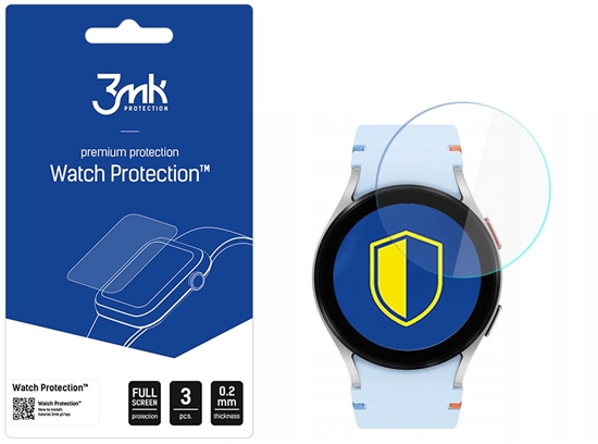 Изображение Szko hybrydowe 3mk Watch Protection FlexibleGlass na Samsung Galaxy Watch FE  40 mm