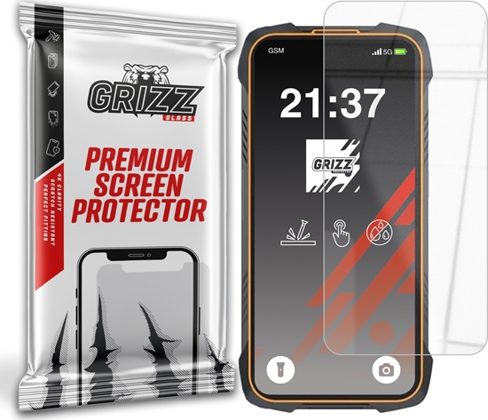 Picture of Szko hybrydowe GrizzGlass HybridGlass do Cubot King Kong 6