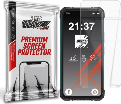 Attēls no Szko hybrydowe GrizzGlass HybridGlass do Cubot KingKong Ace 2
