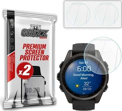 Изображение Szko hybrydowe GrizzGlass HybridGlass do Garmin Fenix 8 43mm