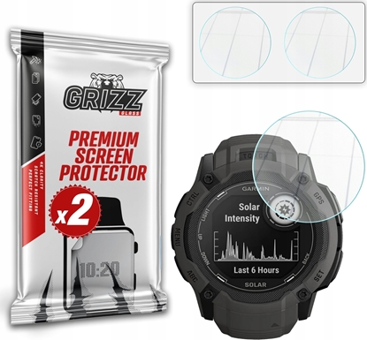 Изображение Szko hybrydowe GrizzGlass HybridGlass do Garmin Instinct 2X 50mm