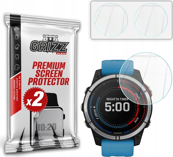 Picture of Szko hybrydowe GrizzGlass HybridGlass do Garmin quatix 7 47mm